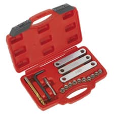 Image of Sealey Brake Calliper Thread Repair Kit With Three Alignment Plates VS0462