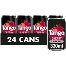 Image of Tango Sugar Free Cherry Cans 24 X 330Ml