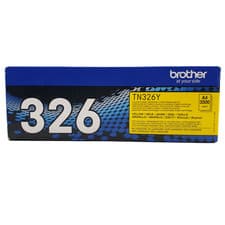 Image of Brother TN326Y Yellow Toner Cartridge Genuine Original HL DCP MFC 326 Printer