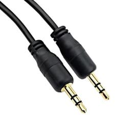 Image of Ultra Slim 3.5mm Jack Cable Stereo Audio AUX Gold Plated 50cm for PC Headphone