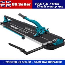 Image of Tile Cutter 99.1 Cm Cutting Tool With Laser Guide Single Rail Double Support