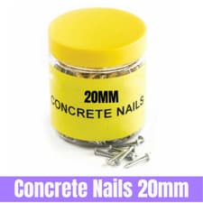 Image of CONCRETE NAILS 20MM PACK OF 10, 25, 50, 100 MADE FROM HARDENED STEEL