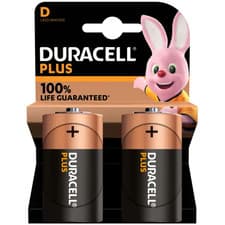 Image of Duracell D Battery LR20 Plus Power Alkaline Batteries, MN1300 MX1300 Long Expiry