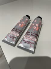 Image of 2x L'occitane Cherry Blossom Hand Cream 30ml (60ml total) NEW. FREE P&P.