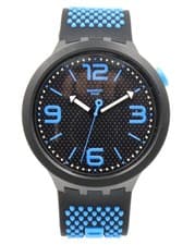 Image of A Scarce Superb 2019 Swatch Big Bold SO27B101 BBBLUE UNWORN MINT COND NEW BATT