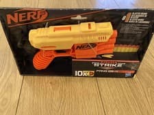 Image of Nerf Alpha Strike Fang QS-4 Foam Dart Blaster with 10 Darts Tactical Orange ~NEW
