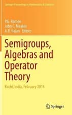 Image of Semigroups, Algebras and Operator Theory - 9788132224877