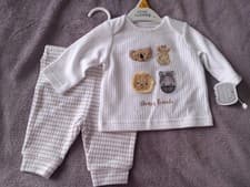 Image of Baby Boys Pyjamas Set In Size Up to 1 Month BNWTS