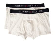 Image of TH TOMMY HILFIGER men's boxer pack 2 pieces visible elastic stretch cotton under