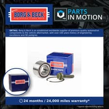 Image of Wheel Bearing Kit Front BWK1401 Borg & Beck 2H0407627 2H0407627A 2H0498627 New