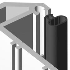 Image of Stormguard Bubble Gasket Black Rubber Seal Replacement for uPVC Windows & Doors