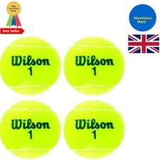 Image of High-Performance Wilson Champ Extra Duty Tennis Balls - 4 Balls for All Courts