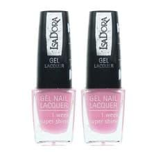 Image of Isadora Gel Nail Lacquer 6ml - 222 Pink Bomb x 2