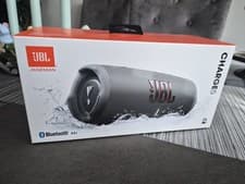Image of JBL Charge 5 Grey - Portable Bluetooth Wireless Speaker Waterproof, 20hr play