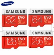 Image of New Samsung 128GB micro SD SDXC U3 Class 10 memory card Evo Plus 100MB/S Genuine