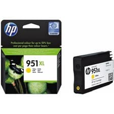 Image of Genuine HP 951XL Yellow High Cap Ink Cartridge CN048AE - No Box (VAT Inc)