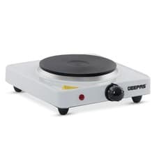 Image of Geepas 1000W Single Hot Plate Precise Table Top Cooking Cast Iron Heating Plate