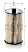 Image of MANN PU816X Fuel Filter