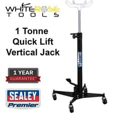 Image of Sealey Premier Transmission Jack 1tonne Vertical Quick Lift