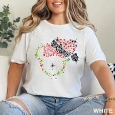 Image of Mickey and Minnie Christmas Shirt, Christmas Family Shirt, Couple T-shirt, 20375