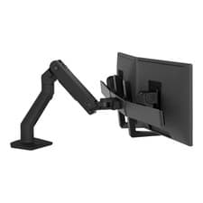Image of Ergotron HX Desk Dual Monitor Arm (45-476) - Black