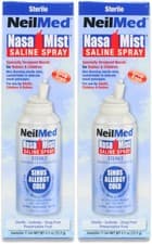 Image of NeilMed Nasal Mist Saline Spray 75ml X 2