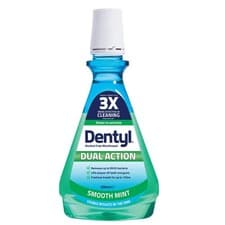 Image of Dentyl Dual Action Smooth Mint Plaque Reducing CPC Mouthwash 500ml