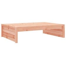 Image of Garden Footstool Ottoman Footrest Outdoor Stool Solid Wood Douglas vidaXL