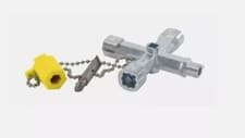 Image of CK Tools T4455 Cabinet Cross Key 12 in 1 Universal Key