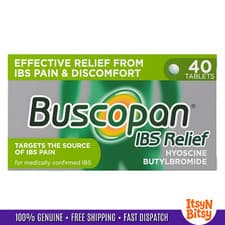 Image of Buscopan IBS Relief 40 Tablets - Effective Relief From IBS Pain & Discomfort