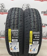 Image of 2 X 195 75 16C ROADMARCH WINTER M+S 107/105R 195/75R16C COMMERCIAL VAN BRAND NEW