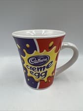 Image of Cadbury Creme Egg Mug Cup Coffee Tea Hot Chocolate Ceramic 2012 England H 4”
