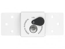 Image of ABUS Integral Van Lock White 141/200 + 26/70 with 70mm Series 26 Diskus Padlock