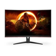 Image of AOC C32G2ZE 31.5" Curved Frameless Gaming Monitor AMD FreeSync Premium - Black
