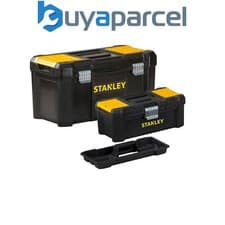 Image of STANLEY® STST1-75772 Essential Toolbox Bonus Pack 32cm (12.1/2in) & 48cm (19in)