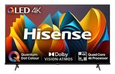Image of Hisense SMART 4K QLED TV 55E7NQTUK 55" Ultra HD HDR Freely TV