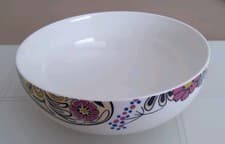 Image of Denby Monsoon Cosmic Serving Bowl / Fruit Bowl 25cms x 12cms - New