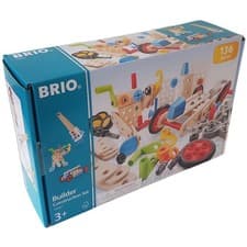 Image of BRIO Builder Construction Set 135 Piece Creative Building Kit Ages 3+ 34587