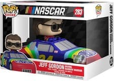 Image of Nascar - Jeff Gordon Driving Rainbow Warrior 283 - Funko Pop! Rides - Vinyl Figu