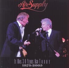 Image of Air Supply - It Was 30 Years Ago Today 1975-2005 (Live) (2013) CD NEW SPEEDYPOST