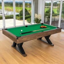 Image of PINPOINT Pool Table | 7ft Adjustable Billiards Table for Home, Pub, and Office