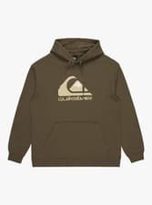 Image of Quiksilver - Hoodie Hoody - Big Logo Hoodie - Grape Leaf