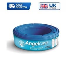 Image of Angelcare Heavy Duty Nappy Disposal Refill Cassette - Unscented & Durable