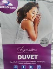 Image of 100% Pure Cotton Duvet Quilt Premium Hotel Quality ALL SIZES ** 50% OFF RRP **