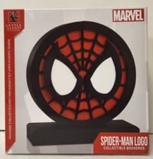 Image of Marvel Spider-Man Logo Collectible Bookends NIB