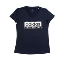 Image of New Adidas Foil Graphic Tee Women's Athletic T-shirt
