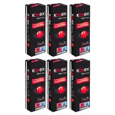 Image of Kotex Maxi Night Time 10 Soft Quilted Sanitary Pads Pack of 6