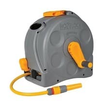 Image of Hozelock 2415 2-in-1 Compact Hose Reel with 25 Metre Hose