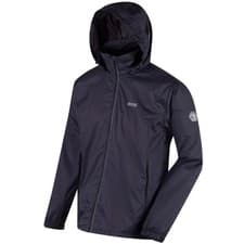 Image of Regatta Mens Lyle IV Waterproof Packaway Jacket Concealed Hood Full Zip Rain
