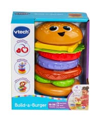 Image of Vtech build a burger Christmas present Brand New toddler baby toy stacking toy